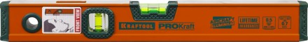Уровень KRAFTOOL алюминиевый, 2 глазка, 40см 34721-040_z01 купить в Нижневартовске