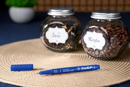 ЗУБР МП-50 синий, 0.5 мм перманентный маркер (06321-7) купить в Нижневартовске