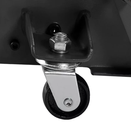 Домкрат гидравлический подкатной 3 т, с фиксатором, быстрый подъем, 135-480 мм, профессиональный Denzel 51138 купить в Нижневартовске