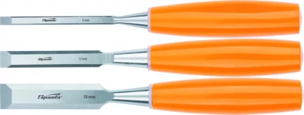 Набор стамесок плоских 3 штуки 6-12-18 мм SPARTA 24411 купить в Нижневартовске