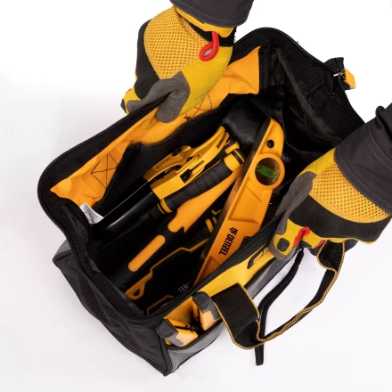 Сумка для инструмента, 305х190х195 мм, 14 карманов// Denzel 90292 купить в Нижневартовске