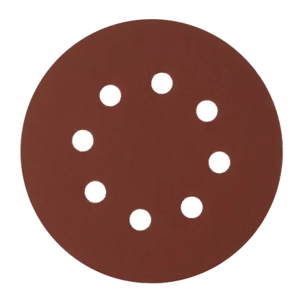 Круг абразивный на ворсовой подложке под "липучку", перфорированный, P 600, 125 мм, 5 шт Сибртех 738167 купить в Нижневартовске