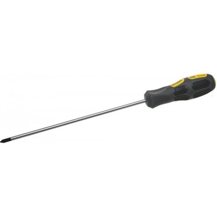 Отвертка STAYER &quot;PROFESSIONAL&quot; &quot;MAX-GRIP&quot; слесарная, Cr-V, намагниченная, PH №1х200мм 2582-1-200 G купить в Нижневартовске
