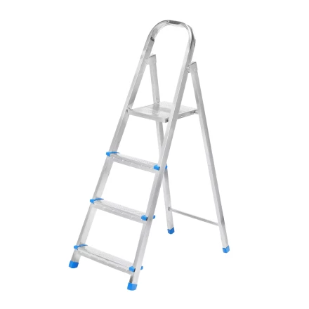 Стремянка Сибртех 97836, 4 ступени, стальная, оцинкованная купить в Нижневартовске