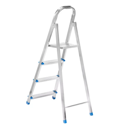 Стремянка Сибртех 97836, 4 ступени, стальная, оцинкованная купить в Нижневартовске