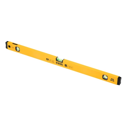 Уровень алюминиевый Denzel 33692, магнит, фрезерованный, 3 глазка (1 зеркал.), 0,5 мм/м, 800 мм купить в Нижневартовске