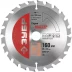 Диск пильный ЗУБР "МАСТЕР" "Оптимальный рез" по дереву, 160x20, 24T 36912-160-20-24 купить в Нижневартовске