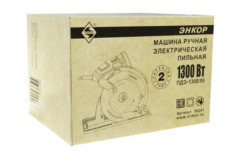 Пила дисковая ПДЭ-1300/55 Энкор 50241 купить в Нижневартовске