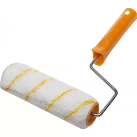 Валик GIRPAINT ПОЛИАКРИЛ малярный в сборе, ворс 10мм, бюгель 6мм, 30х150мм, STAYER Master 0315-15 купить в Нижневартовске