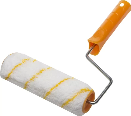 Валик GIRPAINT ПОЛИАКРИЛ малярный в сборе, ворс 10мм, бюгель 6мм, 30х150мм, STAYER Master 0315-15 купить в Нижневартовске