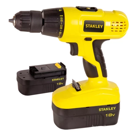 Дрель аккумуляторная Stanley STDC18HBK в кейсе купить в Нижневартовске