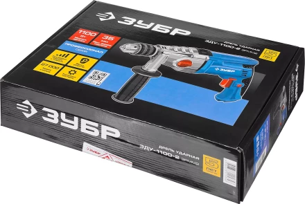 Дрель ударная двухскоростная ЗДУ-1100-2 ЭРММ2 серия ПРОФЕССИОНАЛ купить в Нижневартовске