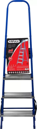 Лестница-стремянка стальная, 4 ступени, 80 см, MIRAX 38800-04 купить в Нижневартовске