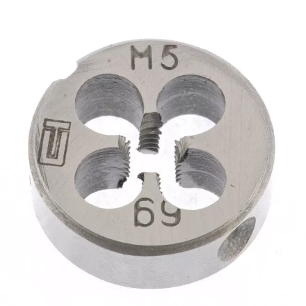 Плашка М5 х 0,5 мм СИБРТЕХ 77010 купить в Нижневартовске