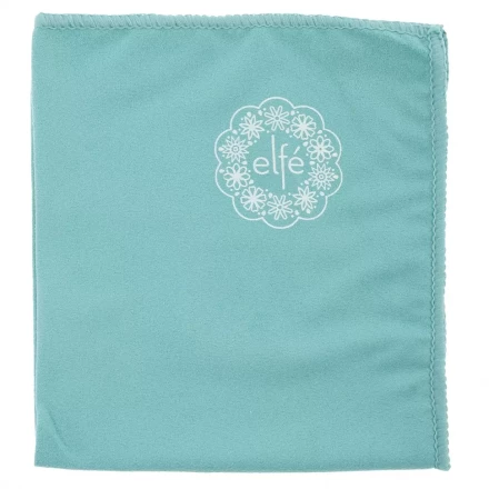 Салфетка из микрофибры для оптики стекол и зеркал бирюзовая 350х300 мм Elfe 92311 купить в Нижневартовске