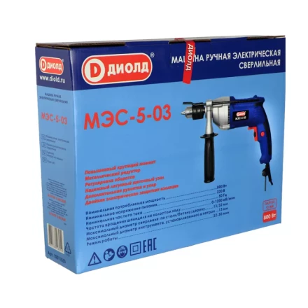 Безударная дрель Диолд МЭС-5-03 купить в Нижневартовске