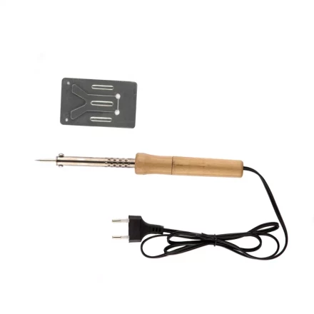 Паяльник с ручкой из дерева 30 Вт 220 В Sparta 913101 купить в Нижневартовске