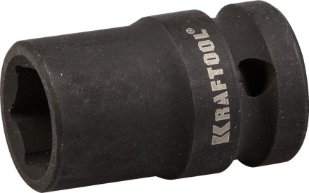 Торцовая головка KRAFTOOL &quot;INDUSTRIE QUALITAT&quot; ударная (1/2&quot;), FLANK, Cr-Mo, фосфатированная, 13 мм 27940-13_z01 купить в Нижневартовске