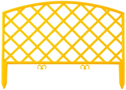 Забор декоративный GRINDA "ПЛЕТЕНЬ", 24x320см, желтый 422207-Y купить в Нижневартовске