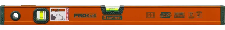 Уровень KRAFTOOL алюминиевый, 2 глазка, 60см 34721-060_z01 купить в Нижневартовске