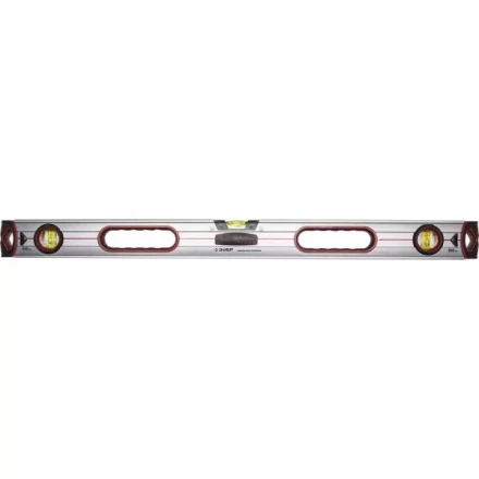 Уровень ЗУБР "ACURATE 5" коробчатый усиленный, утолщ особопроч профиль из авиац алюминия,2фрезер баз поверхности,80см 34596-080 купить в Нижневартовске