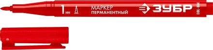 ЗУБР МП-100 красный, 1 мм перманентный маркер (06320-3) купить в Нижневартовске