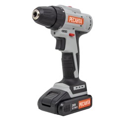 Дрель-шуруповерт аккумуляторная Ресанта ДА-20-2ЛК-Б (2,0 А/ч) (бесщеточный двигатель) 75/14/10