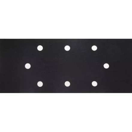 Лист шлиф. универсал. URAGAN "Оптимален для твердых пород дерева" 8 отверстий по линии, для ПШМ, P180, 93х230мм, 50шт 907-22102-180-50 купить в Нижневартовске