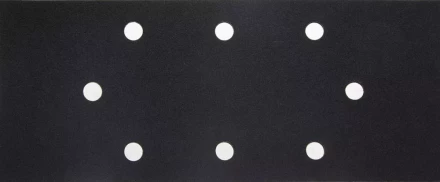 Лист шлиф. универсал. URAGAN "Оптимален для твердых пород дерева" 8 отверстий по линии, для ПШМ, P180, 93х230мм, 50шт 907-22102-180-50 купить в Нижневартовске