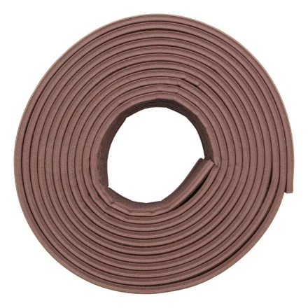 Уплотнитель резиновый, 24 м, профиль "E", коричневый Сибртех 88906 купить в Нижневартовске