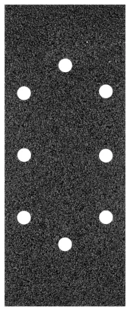 Лист шлиф. универсал. URAGAN "Оптимален для мягких пород дерева" 8 отверстий по линии, для ПШМ, P40, 93х230мм, 10шт 907-22102-040-10 купить в Нижневартовске