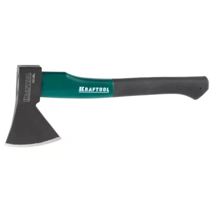 Топор KRAFTOOL "EXPERT" плотницкий, с эргономичной двухкомпонентной фиберглассовой рукояткой, длина 360мм, 0,6кг 20650-06 купить в Нижневартовске