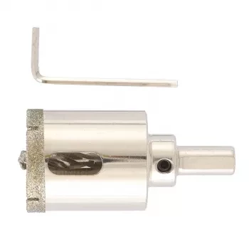 Сверло алмазное по керамограниту 38 х 67 мм 3-гранный хвостовик MATRIX 726383 купить в Нижневартовске