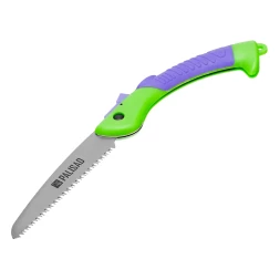 Пила садовая складная Palisad 604145, 150 мм рабочая часть, пластиковая обрезиненная рукоятка
