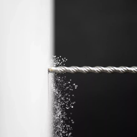 Бур по бетону Denzel ,6 x 260 мм, двойная спираль, три пылеотводящие кромки, 705008 купить в Нижневартовске