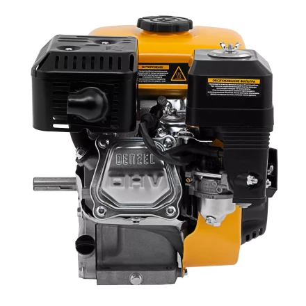 Двигатель бензиновый Denzel RX-17K, 7 л.с., 212 см3, горизонтальный вал шпонка 19 мм 95101 купить в Нижневартовске