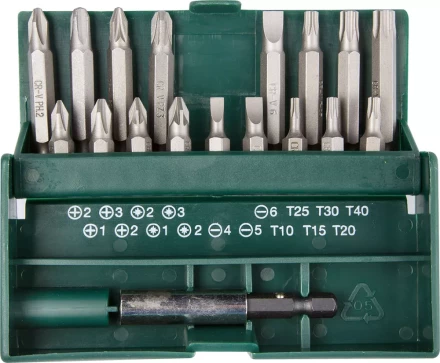 Набор бит "EXPERT", KRAFTOOL 26131-H18, с магнитным адаптером в бит-боксе, 18 предметов 26131-H18 купить в Нижневартовске