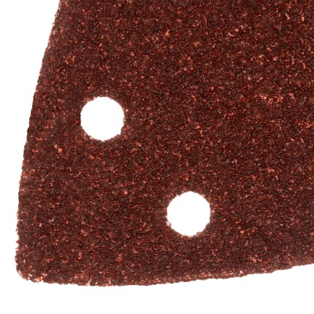Треугольник абразивный на ворc. подложке под &quot;липучку&quot;, перф., P 100, 150х150х100 мм, 5 шт. Denzel 738617 купить в Нижневартовске