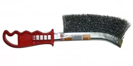 Щетка металлическая с пластиковой ручкой Энкор 51600 купить в Нижневартовске