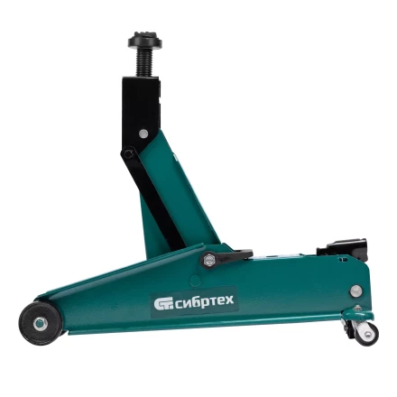 Домкрат гидравлический подкатной Сибртех 50841, 3 т, 192-532 мм, SUV купить в Нижневартовске