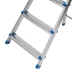Стремянка Сибртех 97837, 5 ступеней, стальная, оцинкованная купить в Нижневартовске