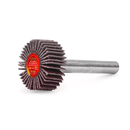 Круг MESSER шлифовальный лепестковый с оправкой (на шпильке) 22х10х6  #40 купить в Нижневартовске