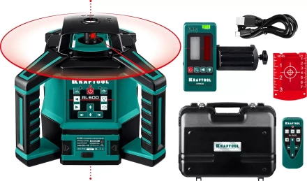 Нивелир лазерный ротационный RL600 600м, IP65 34600 купить в Нижневартовске