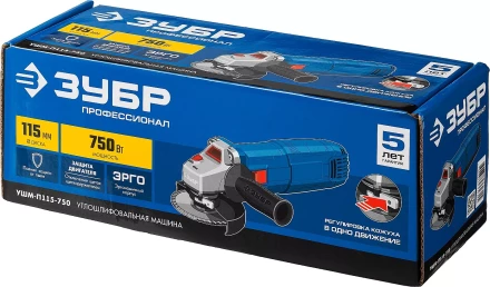 Машина углошлифовальная компактная УШМ-П115-750 серия ПРОФЕССИОНАЛ купить в Нижневартовске