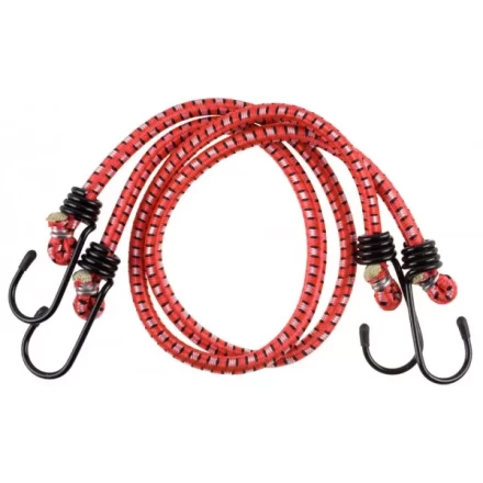 Шнур STAYER "MASTER" резиновый крепежный со стальными крюками, 120 см, d 7 мм, 2 шт 40505-120_z01 купить в Нижневартовске