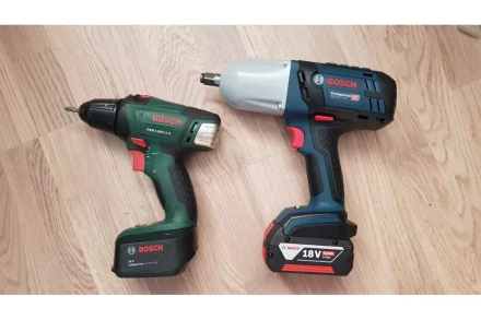 Bosch Аккумуляторный ударный гайковерт GDS 18 V-LI HT 06019B130A купить в Нижневартовске