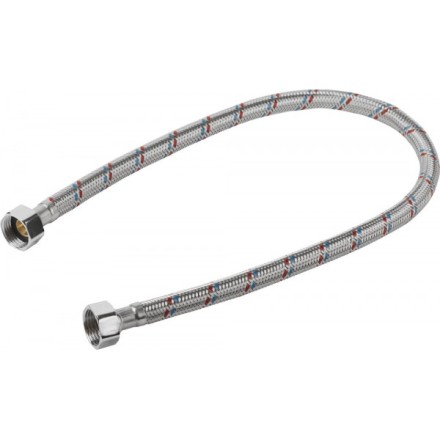 Подводка гибкая STAYER для воды, оплетка из нержавеющей стали, г/г 1/2&quot; - 0,6м 51015-G/G-060 купить в Нижневартовске