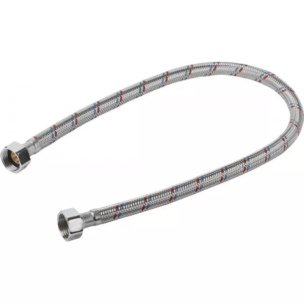 Подводка гибкая STAYER для воды, оплетка из нержавеющей стали, г/г 1/2" - 0,6м 51015-G/G-060 купить в Нижневартовске