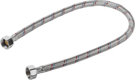 Подводка гибкая STAYER для воды, оплетка из нержавеющей стали, г/г 1/2&quot; - 0,6м 51015-G/G-060 купить в Нижневартовске