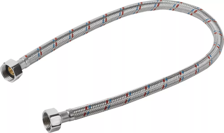Подводка гибкая STAYER для воды, оплетка из нержавеющей стали, г/г 1/2" - 0,6м 51015-G/G-060 купить в Нижневартовске